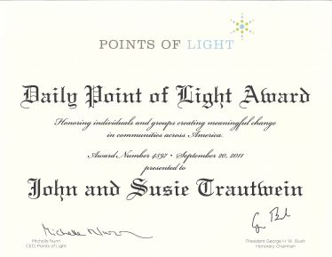Point Of Light Award